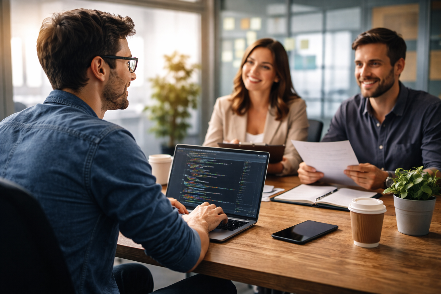 Context: job interview